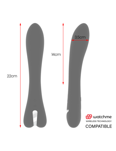 BRILLY GLAM - RYAN VIBRADOR COMPATIBLE CON WATCHME WIRELESS TECHNOLOGY