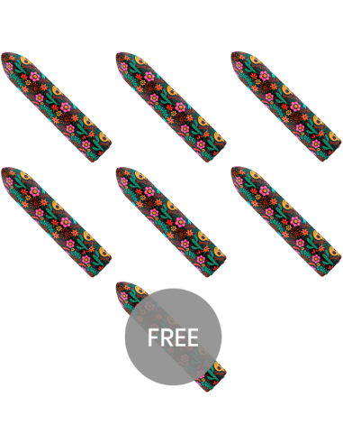 CUSTOM BULLETS - BALA RECARGABLE SKULL 10 INTENSIDADES 6 1 GRATIS
