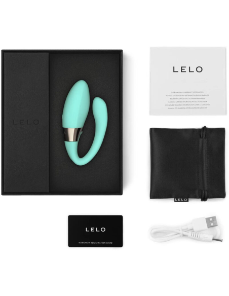 LELO - TIANI HARMONY MASAJEADOR PAREJAS VERDE AGUA