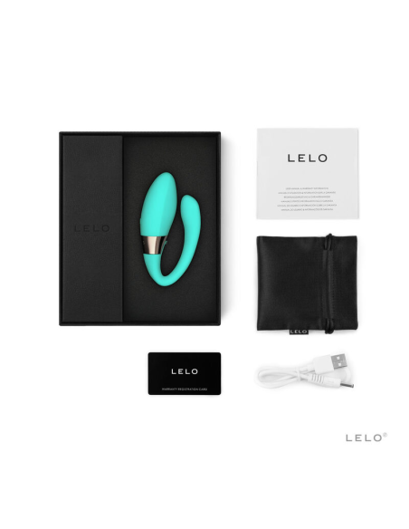LELO - TIANI HARMONY MASAJEADOR PAREJAS VERDE AGUA