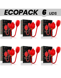 ECOPACK 6 UDS - MIA VIENA DOUBLE PLEASURE LICKING HUEVO VIBRADOR