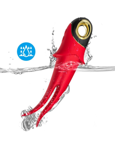 ARMONY - SHADOW VIBRADOR PINZA ROJO