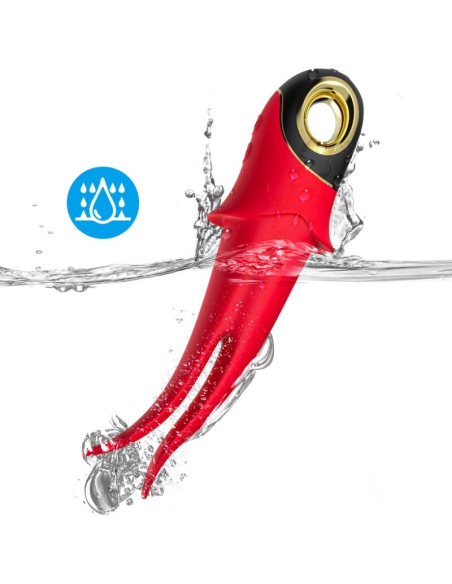 ARMONY - SHADOW VIBRADOR PINZA ROJO