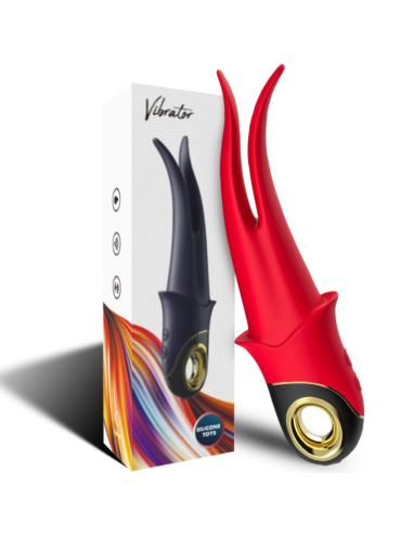 ARMONY - SHADOW VIBRADOR PINZA ROJO