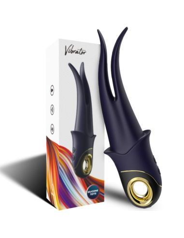 ARMONY - SHADOW VIBRADOR PINZA AZUL OSCURO