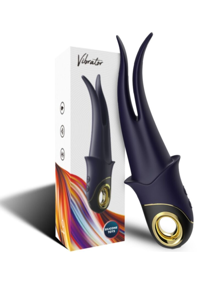 ARMONY - SHADOW VIBRADOR PINZA AZUL OSCURO