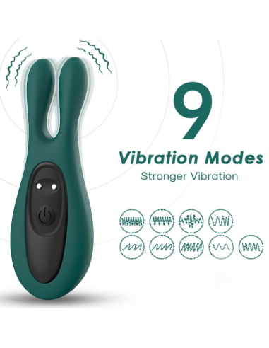 ARMONY - ESTIMULADOR and VIBRADOR RABBIT VERDE