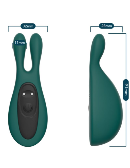 ARMONY - ESTIMULADOR and VIBRADOR RABBIT VERDE