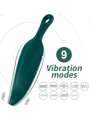 ARMONY - ESTIMULADOR and VIBRADOR HOJA VERDE