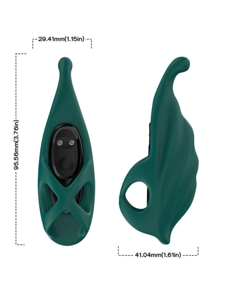 ARMONY - DEDAL ESTIMULADOR and VIBRADOR VERDE