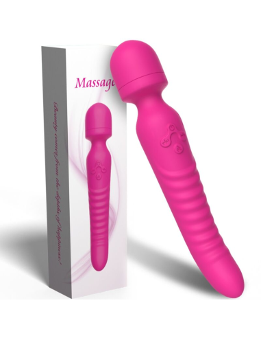 ARMONY - MISSION MASAJEADOR and VIBRADOR EFECTO CALOR FUCSIA