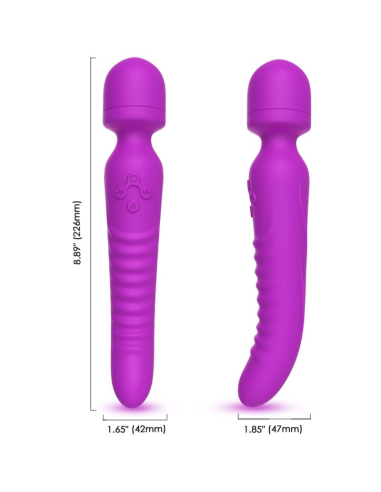 ARMONY - MISSION MASAJEADOR and VIBRADOR EFECTO CALOR VIOLETA