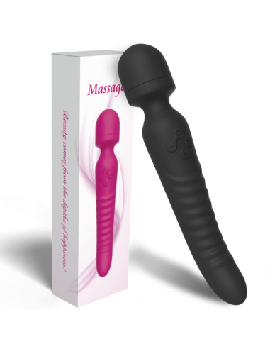 ARMONY - MISSION MASAJEADOR and VIBRADOR EFECTO CALOR NEGRO