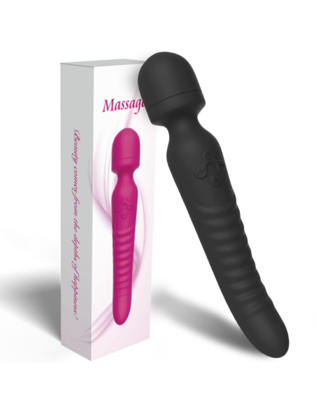 ARMONY - MISSION MASAJEADOR and VIBRADOR EFECTO CALOR NEGRO