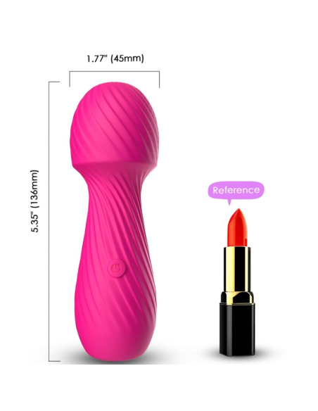 ARMONY - DAZZLE MASAJEADOR and VIBRADOR PEQUEÑO FUCSIA