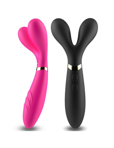 ARMONY - Y-WAND MASAJEADOR and VIBRADOR CABEZA DOBLE FUCSIA