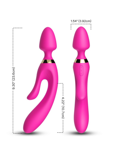 ARMONY - MASAJEADOR and VIBRADOR RABBIT FUCSIA