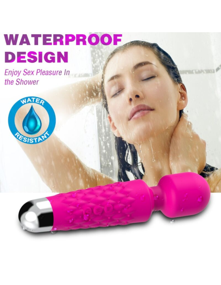 ARMONY - POSTMAN MASAJEADOR and VIBRADOR CABEZA FLEXIBLE FUCSIA