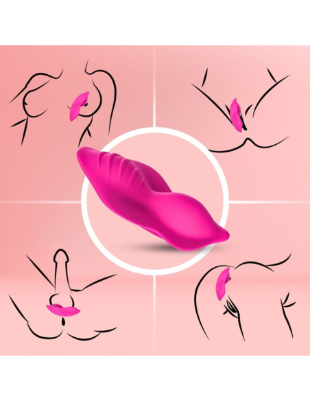 ARMONY - WHISPER PANTIES VIBRADOR CONTROL REMOTO FUCSIA
