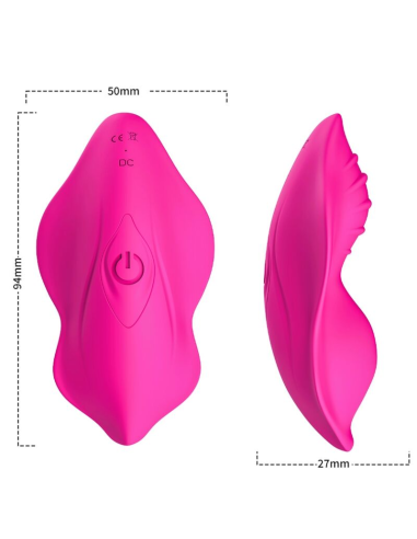 ARMONY - WHISPER PANTIES VIBRADOR CONTROL REMOTO FUCSIA