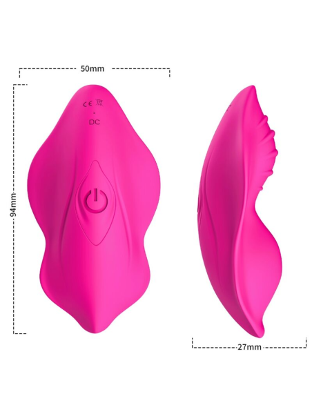 ARMONY - WHISPER PANTIES VIBRADOR CONTROL REMOTO FUCSIA