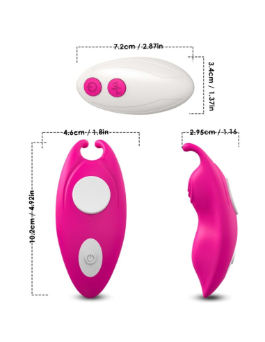 ARMONY - HONEYBEE PANTIES VIBRADOR PUNTO G CONTROL REMOTO FUCSIA