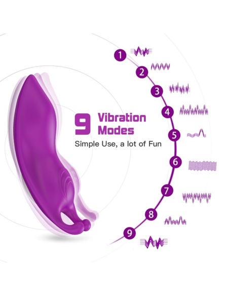ARMONY - HONEYBEE PANTIES VIBRADOR PUNTO G CONTROL REMOTO VIOLETA