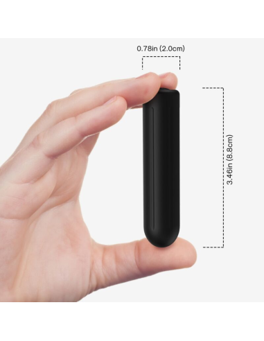 ARMONY - WARHEAD BALA VIBRADORA NEGRO 2 CM x 8.8 CM