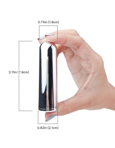 ARMONY - BALA VIBRADORA NEGRA 2.1 CM X 7.9 CM