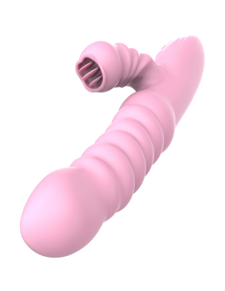 ARMONY - VIBRADOR MULTIFUNCION CON LENGUA ESTIMULADORA EFECTO CALOR ROSA