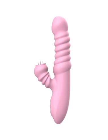 ARMONY - VIBRADOR MULTIFUNCION CON LENGUA ESTIMULADORA EFECTO CALOR ROSA