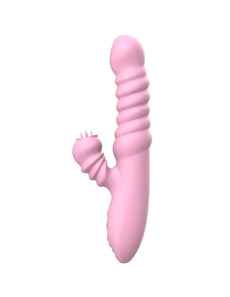 ARMONY - VIBRADOR MULTIFUNCION CON LENGUA ESTIMULADORA EFECTO CALOR ROSA
