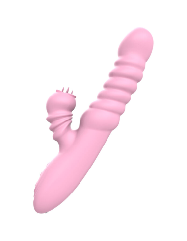 ARMONY - VIBRADOR MULTIFUNCION CON LENGUA ESTIMULADORA EFECTO CALOR ROSA