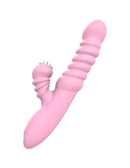 ARMONY - VIBRADOR MULTIFUNCION CON LENGUA ESTIMULADORA EFECTO CALOR ROSA