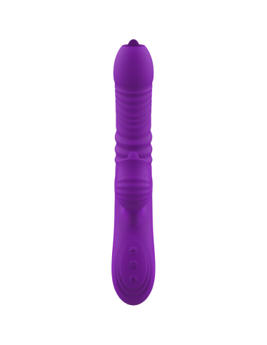 ARMONY - FULLY GSPOT VIBRADOR RABBIT CON LENGUA ESTIMULADORA EFECTO CALOR VIOLETA