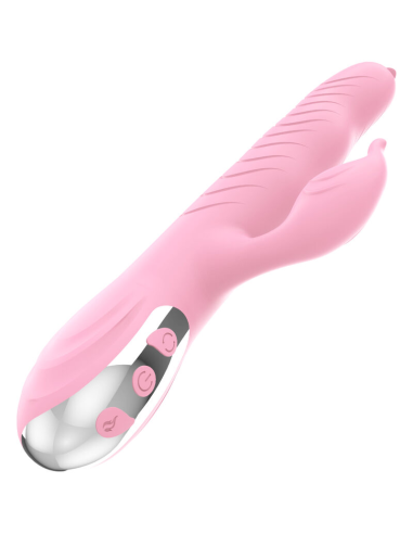 ARMONY - MARCIA VIBRADOR and THRUSTING DOBLE LENGUA EFECTO CALOR ROSA