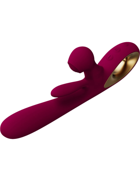 ARMONY - IMPACT SWING VIBRADOR and ESTIMULADOR DUAL MODELO 1 BURDEOS