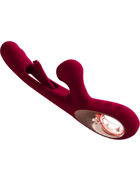 ARMONY - IMPACT SWING VIBRADOR and ESTIMULADOR DUAL MODELO 2 BURDEOS