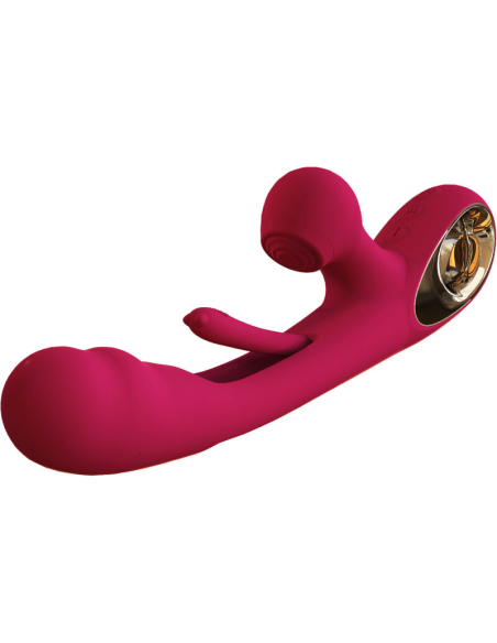 ARMONY - IMPACT SWING VIBRADOR and ESTIMULADOR DUAL MODELO 2 BURDEOS