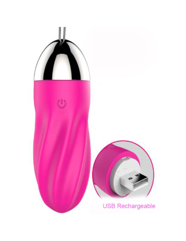 ARMONY - SWEETY HUEVO VIBRADOR ESPIRAL CONTROL REMOTO ROSA