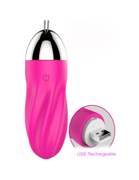 ARMONY - SWEETY HUEVO VIBRADOR ESPIRAL CONTROL REMOTO ROSA
