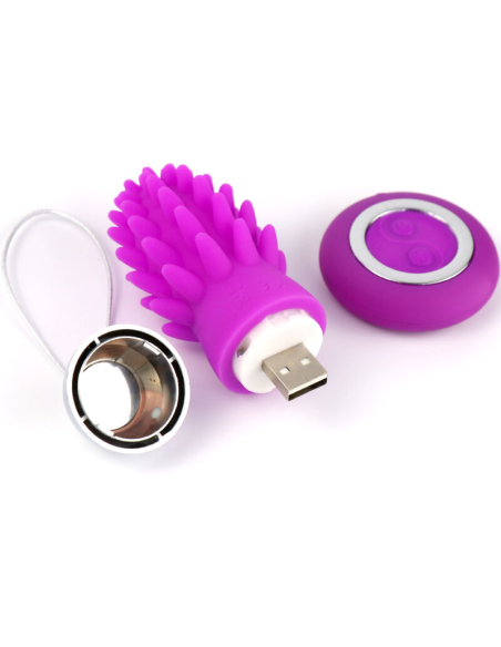 ARMONY - OCTOPUS HUEVO VIBRADOR CACTUS CONTROL REMOTO VIOLETA