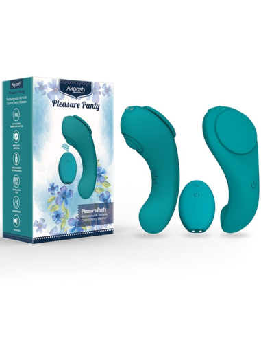 ARMONY - PLEASURE PANTY VIBRADOR CONTROL REMOTO 3 VELOCIDADES VERDE