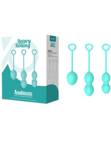 ARMONY - ANABIOSIS PESAS VAGINALES 3 NIVELES VERDE