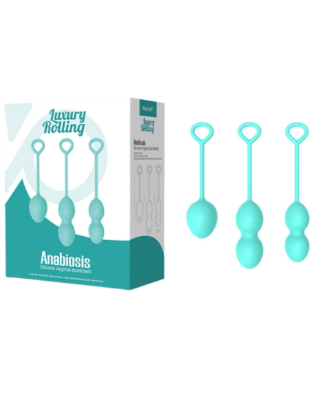 ARMONY - ANABIOSIS PESAS VAGINALES 3 NIVELES VERDE