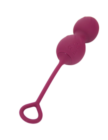ARMONY - BLOSSOMS PESAS VAGINALES VIBRADOR CONTROL REMOTO 10 VIBRACIONES ROJO OSCURO