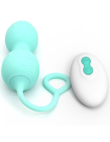 ARMONY - BLOSSOMS PESAS VAGINALES VIBRADOR CONTROL REMOTO 10 VIBRACIONES VERDE