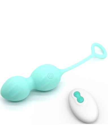 ARMONY - BLOSSOMS PESAS VAGINALES VIBRADOR CONTROL REMOTO 10 VIBRACIONES VERDE