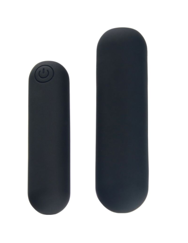 ARMONY - SPLASH HAHA BALA VIBRADORA SILICONA 10 VIBRACIONES 75 X 19 CM NEGRO