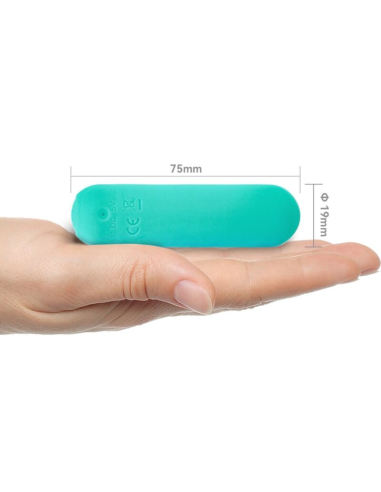 ARMONY - SPLASH HAHA BALA VIBRADORA SILICONA 10 VIBRACIONES 75 X 19 CM VERDE
